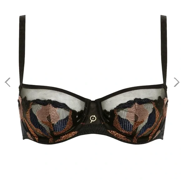 NWT CHANTELLE Montaigne Demi-cup bra 36C - Picture 3 of 6